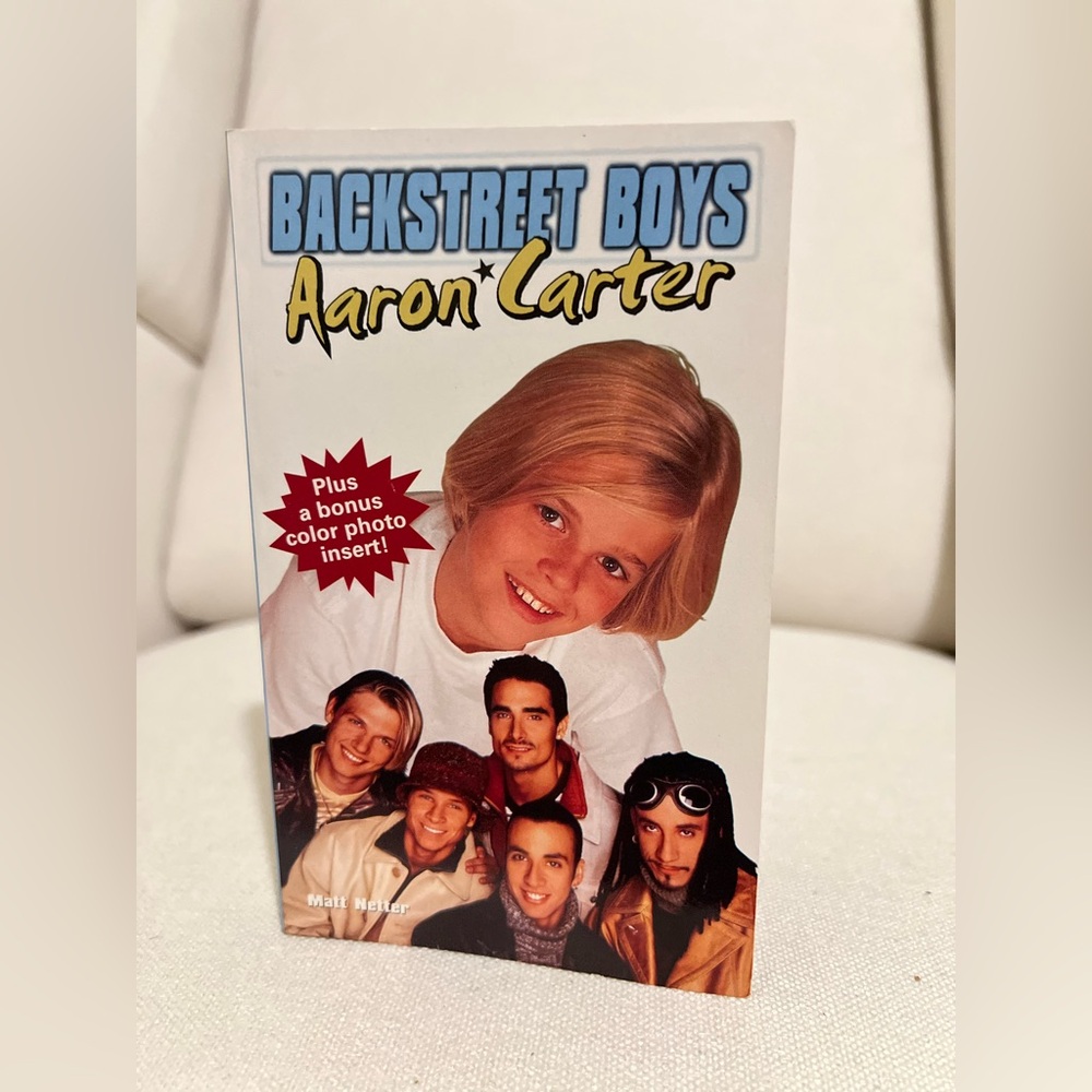 Backstreet Boys and Aaron Carter Book by Matt Netter